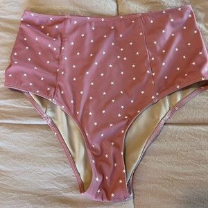 Small red stars cut high GUC kortni jeane